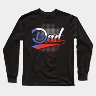 Czech Dad - Gift for Czech From Czech Republic Long Sleeve T-Shirt